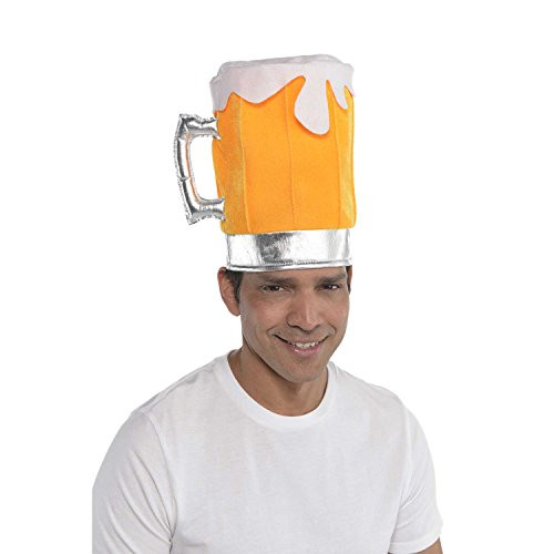 amscan Beer Hat Party Supplies 8 12 x 9 Multicolor