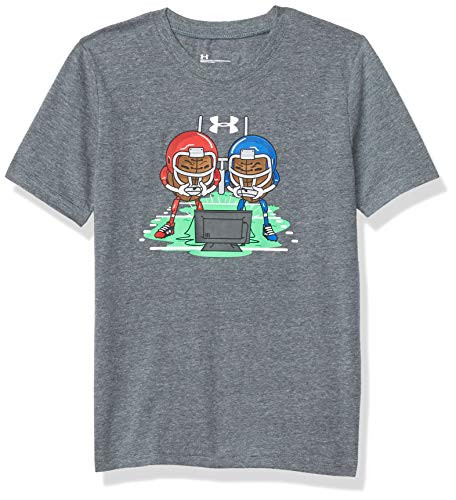 Under Armour Boys UA Football Players SS Pitch Gray 6