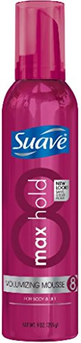 Suave Max Hold 8 Volumizing Mousse 9 oz 4 Pack