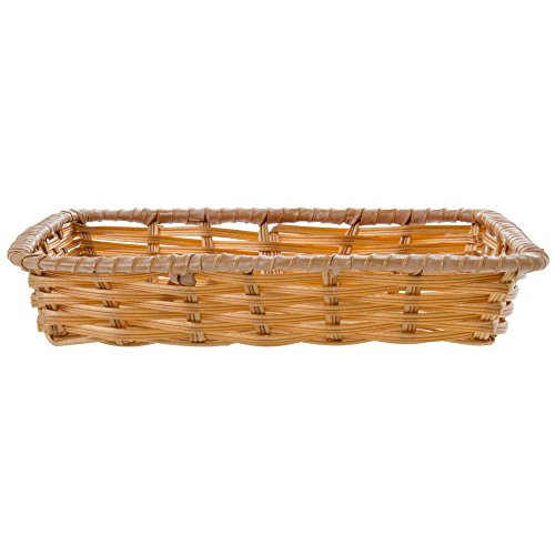 Storage Basket Rectangular Natural - 10L x 12W x 2 12H
