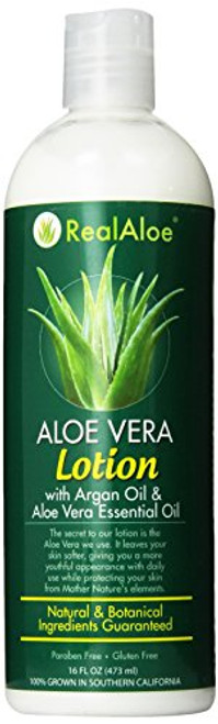 Real Aloe Lotion Aloe Vera 16 Fluid Ounce Real Aloe Lotion Aloe Vera 16 Fluid Ounce