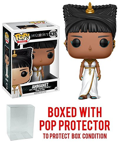 Funko Pop! Movies: The Mummy - AHMANET - Collectible Vinyl Figure (Bundled with Pop BOX PROTECTOR CASE)