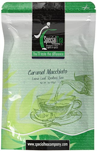 Special Tea Company Caramel Macchiato Rooibos Tea Loose Leaf 3 oz_