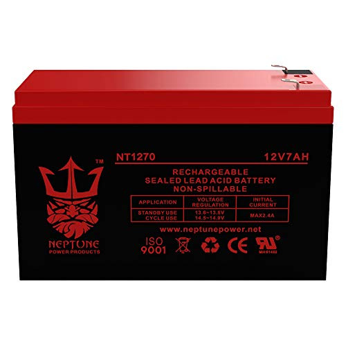 Yuasa NP7-12 12V7Ah Sealed Lead Acid Battery by Neptune