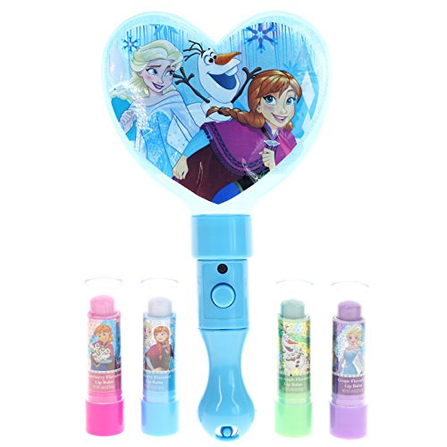 Townley Girl 4 Pack Lip Balm with Light Up MirrorNo Batteries Needed 5 CT Frozen Townley Girl 4 Pack Lip Balm with Light Up MirrorNo Batteries Needed 5 CT Frozen