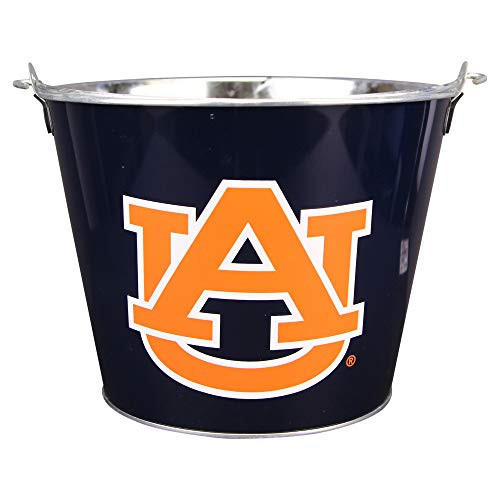 NCAA Full Color Team Logo Aluminum Beer and Ice Bucket Auburn Tigers