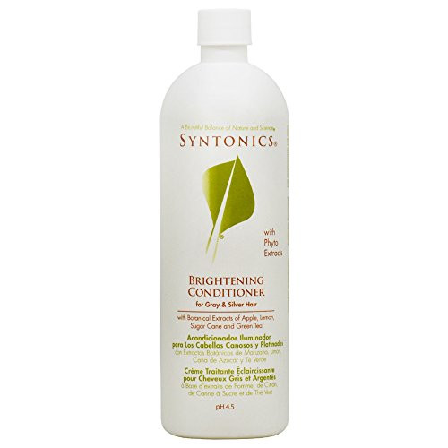 Syntonics Brightening Conditioner for Gray  and  Silver Hair 16oz