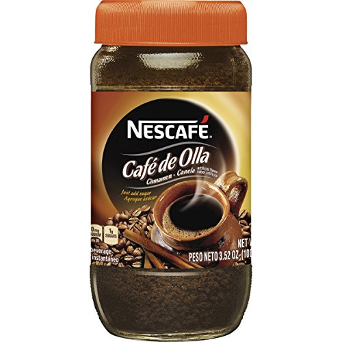 Nescafe Café De Olla Instant Coffee Cinnamon 3_5 Ounce Nescafe Café De Olla Instant Coffee Cinnamon 3_5 Ounce