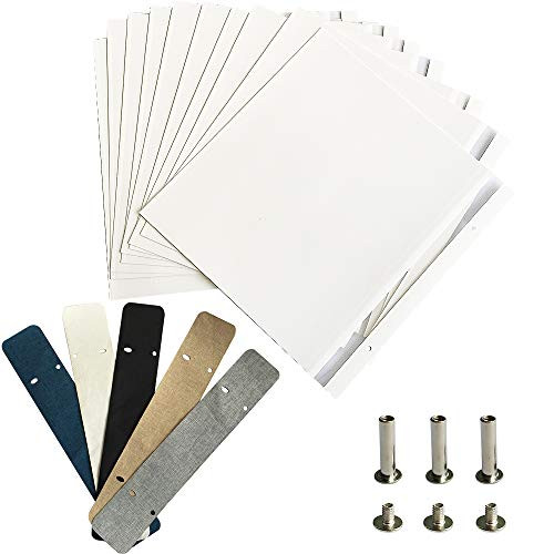 Photo Album Self Adhesive Scrapbook Refill Pages for 13x12_8inch Photo Album