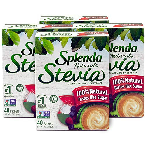 Splenda No Calorie Sweetener Naturals Made with Stevia Extract Packets 2_8 ozPack Of 4