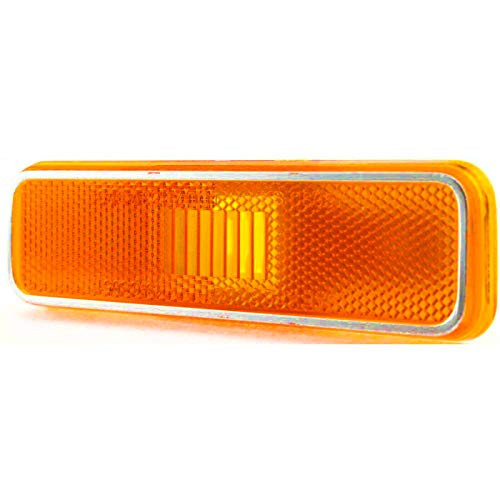 Make Auto Parts Manufacturing Front Left or Right Side Amber Lens Marker Corner Light For Dodge Ramcharger 1981-1993 - CH2550101