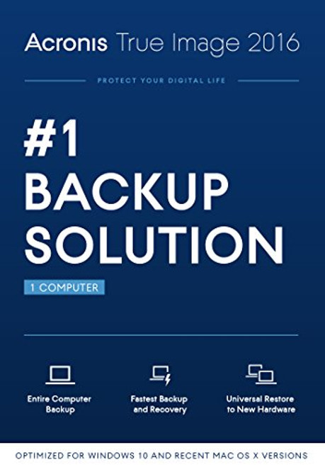 Acronis True Image 2016 1 Computer Old Version