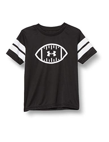Under Armour Boys UA Football SS Black 6
