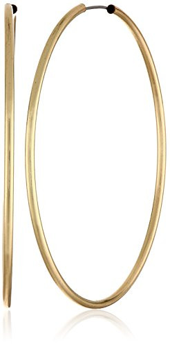 GUESS Basic Gold Large Endless Hoop Earrings