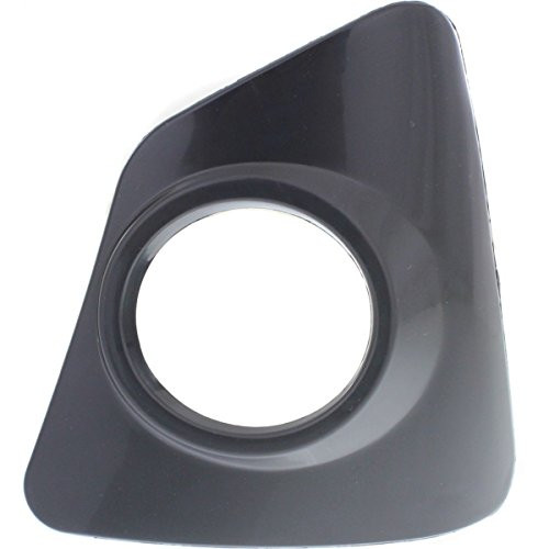 DAT AUTO PARTS Fog Light Bezel Replacement for 14-16 Toyota Corolla for S Models Black Left Driver Side TO1038172