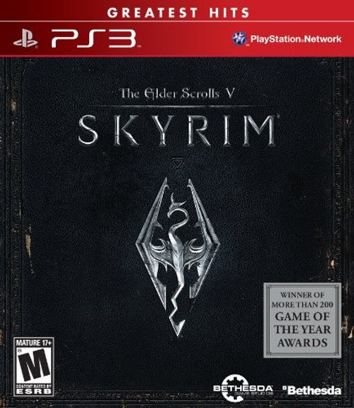 Elder Scrolls V Skyrim Greatest Hits - Playstation 3 Elder Scrolls V Skyrim Greatest Hits - Playstation 3