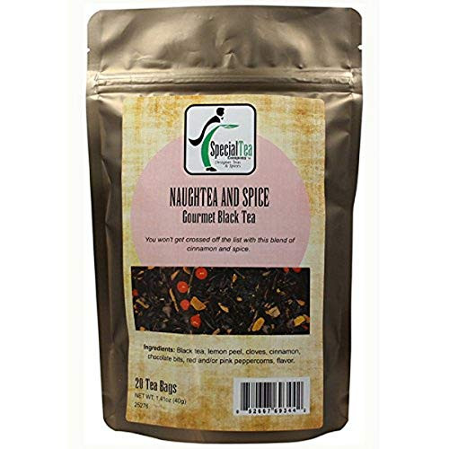 Special Tea Naughtea and Spice Black Tea 1_41 Ounce