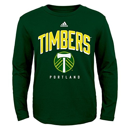MLS Portland Timbers Boys Outerstuff Arched Standard LS Tee Team Color Youth X-Large 16-18 MLS Portland Timbers Boys Outerstuff Arched Standard LS Tee Team Color Youth X-Large 16-18