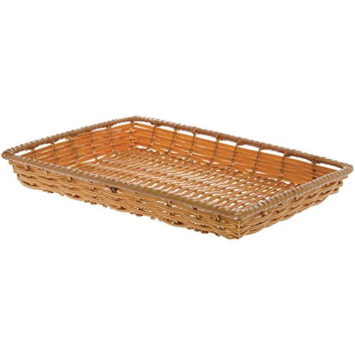 HUBERT Natural Colored Storage Basket - 13L x 18W x 2H