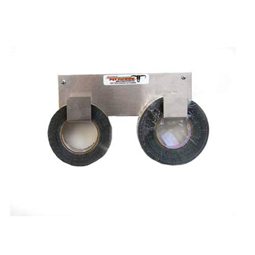 Pit Posse Dual Duct Tape Holder  Made of Aluminum  Enclosed Race Trailer Shop Garage Storage Organizer  Trailer Accessories  BikeMotorcycleAutomotive Accessories