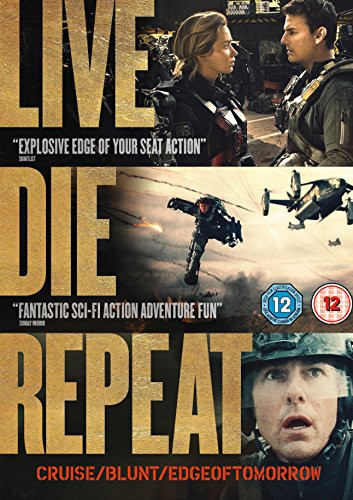 Live Die Repeat Edge of Tomorrow DVD 2014