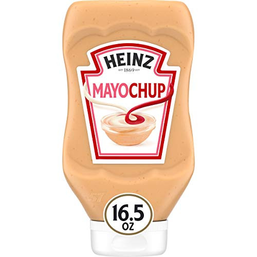 Heinz Mayochup Mayonnaise  and  Ketchup Sauce Mix 16_5 oz Squeeze Bottle