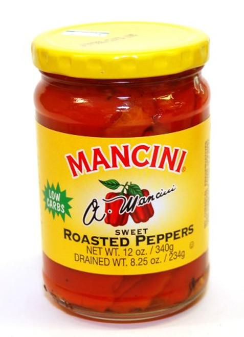 Mancini - Sweet Roasted Peppers 2- 12 oz_ Jars