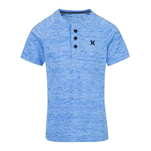 Hurley Boys Henley T-Shirt Light Blue 6