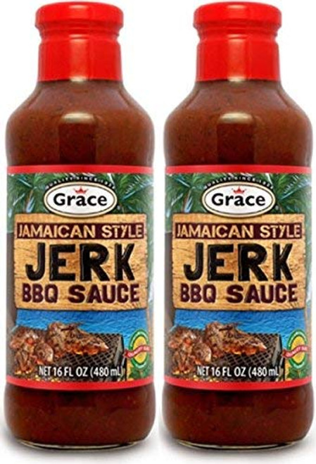GRACE JERK BBQ 16 OZ 2BTL