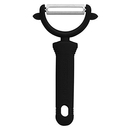 Messermeister Pro-Touch Fine Edge Swivel Y-Peeler, Black