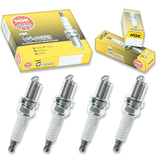4 pcs NGK G-Power Spark Plugs for 2003-2011 Saab 9-3 2_0L 2_0L L4 - Engine Kit Set Tune Up