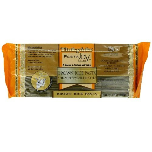Tinkyada Spaghetti Spinach  and  Rice Pasta 3x12 oz_