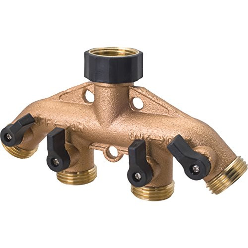 Melnor Metal Hose Valve; 4-Way
