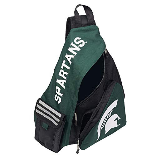 Michigan State Spartans Leadoff Sling Backpack 20 x 9 x 15