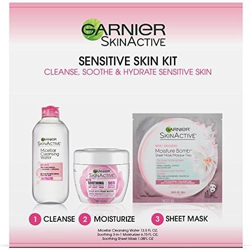 Garnier SkinActive Micellar Skincare Routine Kit for Sensitive Skin Garnier SkinActive Micellar Skincare Routine Kit for Sensitive Skin