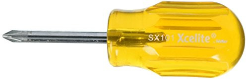 Xcelite SX101N Screwdriver, Stubby, Phillips, 1