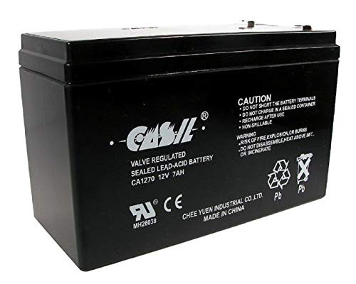 1 PACK CASIL 12V 7AH CA1270 FIRST ALERT ADT ALARM BATTERY