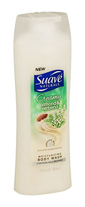 Suave Naturals Body Wash Creamy Almond and Verbena 12 oz Pack of 6 Suave Naturals Body Wash Creamy Almond and Verbena 12 oz Pack of 6