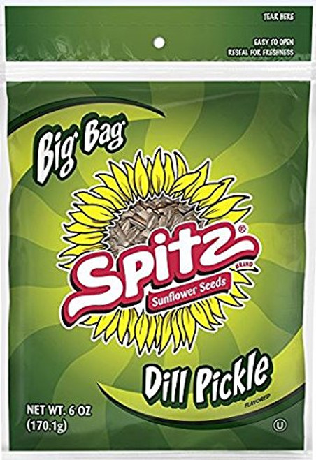Spitz Dill Pickle Sunflower Seeds 6 - Ounce Pack of 9 Spitz Dill Pickle Sunflower Seeds 6 - Ounce Pack of 9