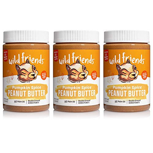 Wild Friends Foods Natural Seasonal Peanut Butter Pumpkin Spice Gluten Free Palm Oil Free 3 Count Wild Friends Foods Natural Seasonal Peanut Butter Pumpkin Spice Gluten Free Palm Oil Free 3 Count