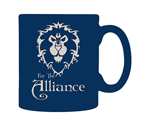 World of Warcraft Alliance Etched Coffee Mug