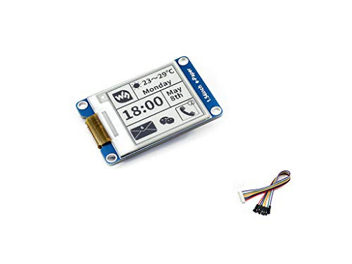 1_54 Inch E-Paper Screen Display Module Resolution 200x200 3_3v E-Ink Electronic Display with Embedded Controller SPI Interface Support Partial Refresh for Raspberry PiArduinoNucleoJetson Nano