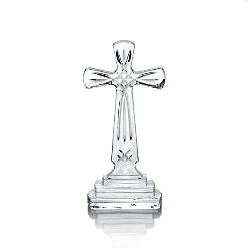 Mikasa Celebrations Rejoice Glass Crystal Cross, 9-Inch