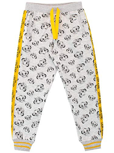 Disney Boys Lion King Sweatpants Grey Size 6
