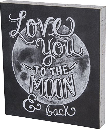 Primitives by Kathy 22284 Love Box Sign, Neutral