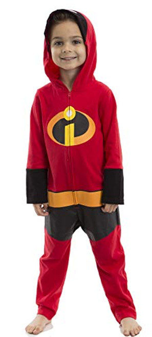 Disney Pixar Incredibles Jack Baby Boys Hooded Costume Coverall Red 24 Months Disney Pixar Incredibles Jack Baby Boys Hooded Costume Coverall Red 24 Months