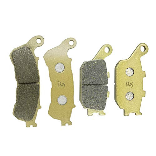 SYUU Motorcycle Replacement Front Rear Brake Pads Brakes for Honda XL 700 Transalp VA89A 2008 2009 2010 2011 FA388 FA174