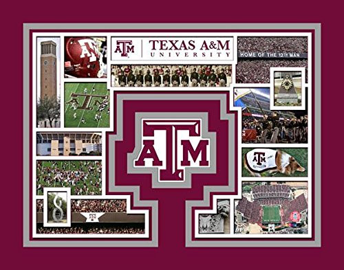 NCAA Texas A and M Milestones and Memories 11x14 Custom Matted Photos NCAA Texas A and M Milestones and Memories 11x14 Custom Matted Photos
