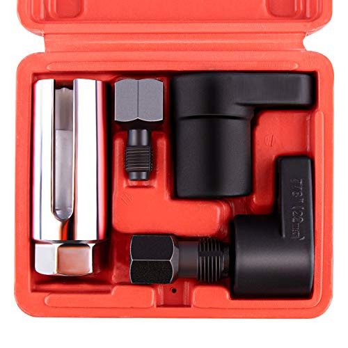 FPVERA 5PCS Automotive Oxygen Sensor Removers Oxygen Sensor Socket Set and Thread Chaser Tool