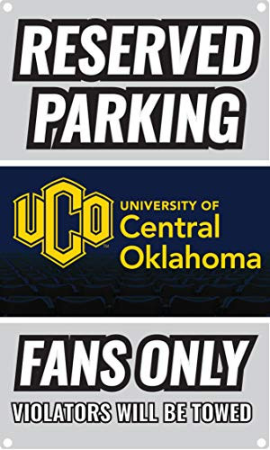 University of Central Oklahoma Bronchos Metal Sign